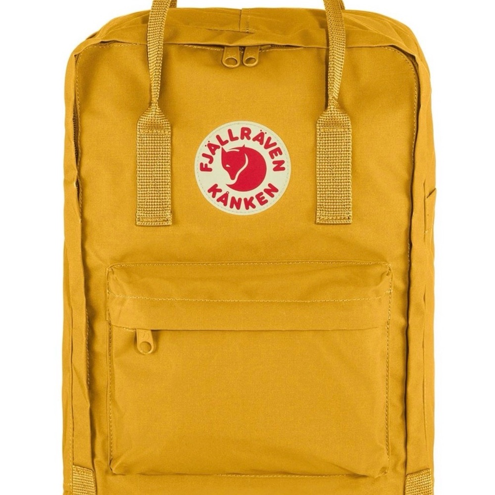 Fjallraven Kånken Mustard Yellow Backpack